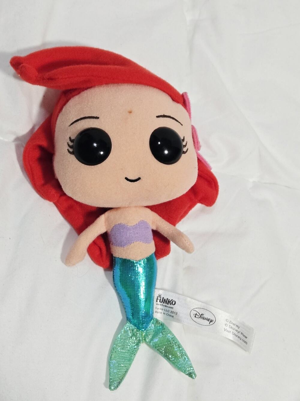 Funko Pop Plushies Ariel Little Mermaid Disney Plush 2013 Retired Discontinued
